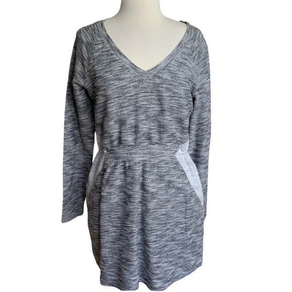 Anthropologie Dresses & Skirts - Anthropologie Saturday Sunday Gray Knit Dress Size Large Sweaterdress